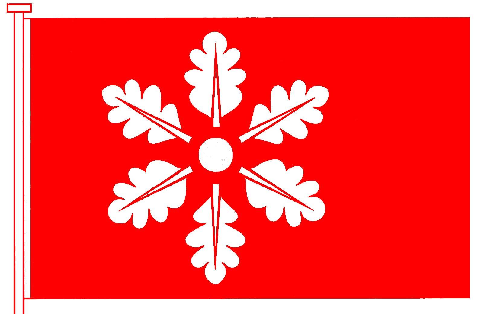 Flagge Amt Osterrönfeld, Kreis Rendsburg-Eckernförde